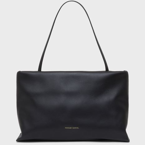 Women's Mansur Gavriel Notte Shoulder Bags Black | AU 986MZS